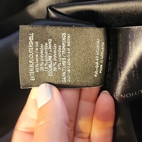 MACKAGE NWT REAL LEATHER TRIM COAT SIZE SMALL - Picture 12 of 13